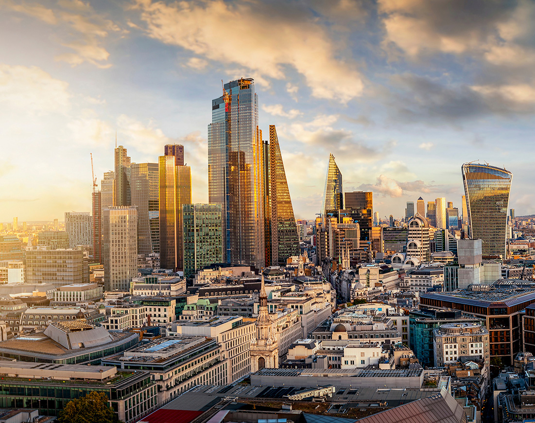 London skyline